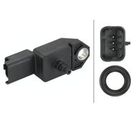 HELLA 6PP 009 400-721 Sensore, Pressione alimentazione, 3a... poli, con anello tenuta, senza cavo