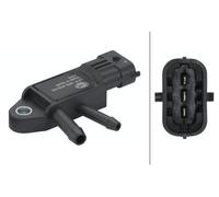 Sensore, pressione gas di scarico HELLA 6PP 009 409-041