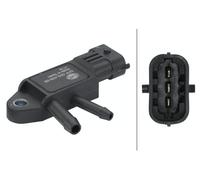 HELLA 6PP 009 409-091 Sensore, Pressione gas scarico per ALFA ROMEO,CASE IH,CHRY