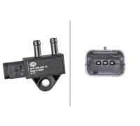 HELLA 6PP 009 409-101 Sensore, Pressione gas scarico, 3a... poli, avvitato