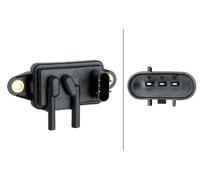 Sensore, pressione gas di scarico HELLA 6PP009 409-391