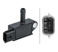 HELLA 6PP 009 409-461 Sensore, Pressione gas scarico per INFINITI,NISSAN,OPEL,RE