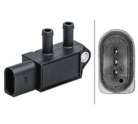 HELLA 6PP 009 409-621 Sensore, Pressione gas scarico per AUDI,SEAT,SKODA,VW