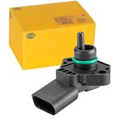 HELLA 6PP 358 152-151 Sensore, Pressione collettore d'aspirazione, 4a... poli, avvitato