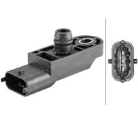 HELLA 6PP 358 152-301 Sensore, Pressione alimentazione