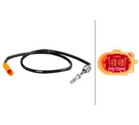HELLA 6PT 010 376-101 Sensore, Temperatura gas scarico per AUDI,SEAT,SKODA,VW