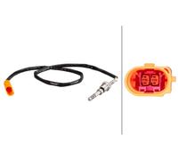 HELLA 6PT 010 376-251 Sensore, Temperatura gas scarico per VW