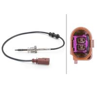 HELLA 6PT 014 494-061 Sensore, Temperatura gas scarico