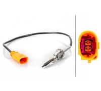 Hella Sensore temperatura gas di scarico 6PT 014 494-791 avvitato cavo 340 mm
