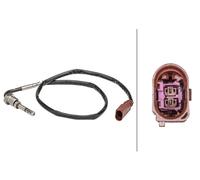 Sensore, temperatura gas di scarico HELLA 6PT358 181-011