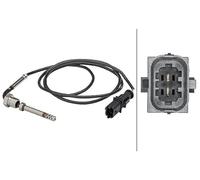 Sensore temperatura gas di scarico 6PT 358 181-491 HELLA per FIAT STILO BRAVO II
