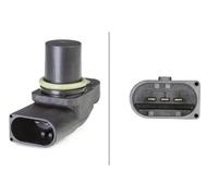 HELLA 6PU 009 121-631 Sensore, Posizione albero a camme, 12V, 3a... poli, con guarnizione, senza cavo