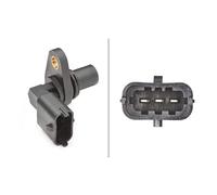 HELLA 6PU 009 121-911 Sensore, Posizione albero a camme - 12V - 3a... poli - con guarnizione