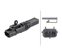 HELLA 6PU 009 146-891 Sensore n° giri, Cambio manuale, infilato, con guarnizioni, con staffa fissaggio