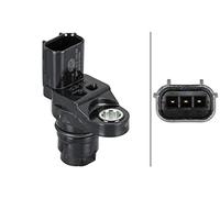 HELLA 6PU 230 040-491 Sensore, N° giri ruota - 2a... poli - Assale posteriore - con supporto