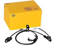 HELLA 6PU 358 217-011 Sensore, N° giri ruota - 2a... poli - Cavo: 866mm - con supporto