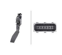 Sensore, posizione pedale acceleratore HELLA 6PV 009 765-711