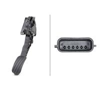 HELLA 6PV 009 978-781 Sensore, Posizionamento pedale acceleratore per RENAULT