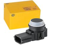 HELLA 6PX 358 141-761 Sensore, Assistenza parcheggio, 3a... poli, infilato, verniciabile, con anello fissaggio