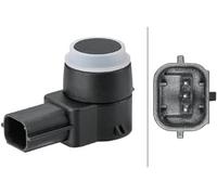 HELLA 6PX 358 141-851 Sensore, Assistenza parcheggio, 3a... poli, infilato, verniciabile, con anello fissaggio