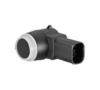 HELLA 6PX 358 270-991 - Sensore di parcheggio, ad angolo, 3 poli, inserito, verniciabile, con guarnizione