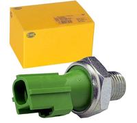 HELLA 6ZL 009 600-081 Interruttore a pressione olio - 12V - 1a... poli - Apritoio - Colore: verde