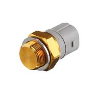 HELLA 6ZT 007 837-071 Termocontatto, Ventola radiatore, 12V, 3a... poli, Spina piatta, avvitato, Uscita doppia/Contatto di chiusura, Colore grigio