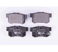 HELLA PAGID 8DB 355 009-581 Kit pastiglie freno,T1263,Spessore,14.8mm,Sistema frenante,Nissin,con segnalatore acustico usura,per es. ACURA / HONDA