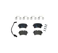 Hella Kit pastiglie freni 8DB 355 025-311 - spessore 17,5 mm, contatto usura, per Audi/Porsche