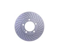 HELLA 8DD 355 127-511 Discofreno, 50277PRO_HC, ad elevato tenore di carbonio, rivestito