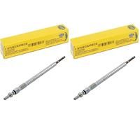 HELLA 8EG 008 498-501 Candeletta, Apert. chiave 8mm, Mod. candeletta prestazioni ottimizzate, Spina Spina rotonda (Confezione da 2)