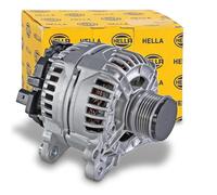 Generatore Con Rondella Cinghia Ruota Libera 56mm 140A HELLA per Audi Seat Skoda