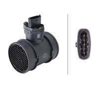 HELLA 8ET 009 142-511 Debimetro - 5a... poli - Bocchettone di tubo