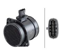 HELLA 8ET 358 095-221 Debimetro - 4a... poli - Bocchettone di tubo - senza materiale montaggio