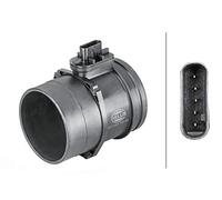 HELLA 8ET 358 095-261 Debimetro - 5a... poli - Bocchettone di tubo - senza guarnizione