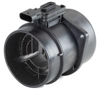 HELLA 8ET 358 095-271 Debimetro - 4a... poli - Bocchettone di tubo - con bocchettone tubo