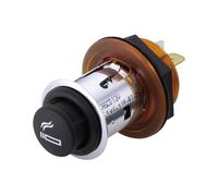 HELLA Accendisigari - 12V - Montaggio, interno - Spina: Spina piatta - rosso - 8EZ 008 021-041