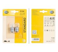 HELLA 8GA 002 071-133 Alogeno Lampadina - R10W - Standard - 12V - 10W - Modello presa lampadina: BA15s - Blister - Quantità: 2