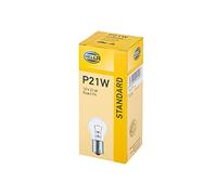 HELLA 8GA 002 073-281 Lampadina - P21W - Standard - 12V - 21W - Tipo zoccolo: BA15d - Scatola - Quantità: 10