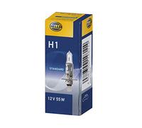 HELLA 8GH 002 089-133 Lampadina, H1, Standard, 12V, 55W, Tipo zoccolo P14,5s, Scatola, Quantità 1
