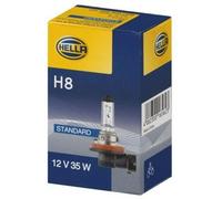 HELLA 8GH 008 356-121 Lampadina faro principale H8 Alogeno PGJ19-1