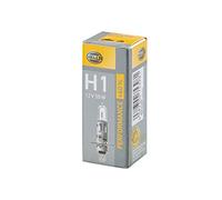 HELLA 8GH 223 498-211 Alogeno Lampadina - H1 - Performance + 60% - 12V - 55W - Modello presa lampadina: P14.5s - Scatola - Quantità: 1