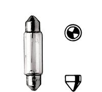 10x Lampadina indicatore di direzione SV8.5-8 8GM 002 091-121 HELLA per FENDT
