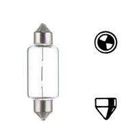 HELLA 8GM 002 091-141 Lampadina - Lampada tubolare a filamento rettilineo - Standard - 12V - 15W - Scatola - Quantità: 10