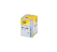 HELLA 8GP 002 095-241 Lampadina - W1,2W - Heavy Duty - 24V - 1,2W - Tipo zoccolo: W2x4,6d - Scatola - Quantità: 10