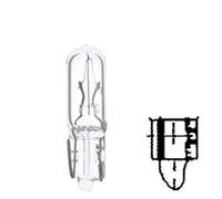 HELLA 8GP 002 095-241 Lampadina - W1,2W - Heavy Duty - 24V - 1,2W - Tipo zoccolo: W2x4,6d - Scatola - Quantità: 10