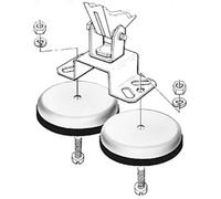 Hella 8HG 004 806-001 Base magnetica di supporto