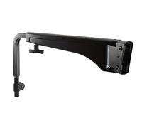 HELLA 8HG 501 253-012 Supporto, Specchio esterno, nero, Ø 22mm, Sx