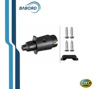 HELLA 8JA 001 930-003 Spina 7 Poli 12V ISO 1724 Tipo N Contatto a Vite
