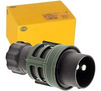 HELLA 8JA 001 931-071 Cappuccio/Spina, 24V, 2a... poli, Spina Contatto a vite, nero